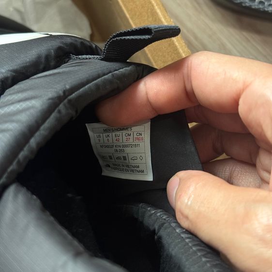 The north face  Nuptse Winter Mules ขนเป็ดแท้ Fill 500 รูปที่ 6
