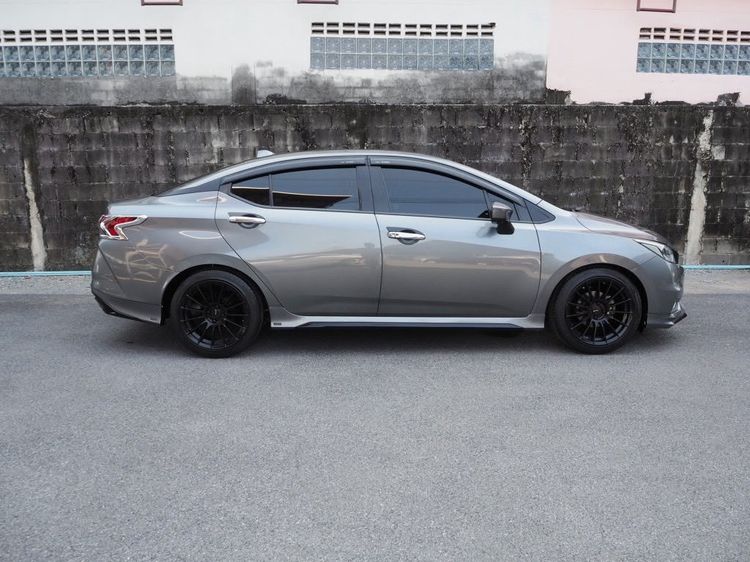 Nissan Almera 2022 1.0 V Sedan เบนซิน ไม่ติดแก๊ส เกียร์อัตโนมัติ เทา รูปที่ 4