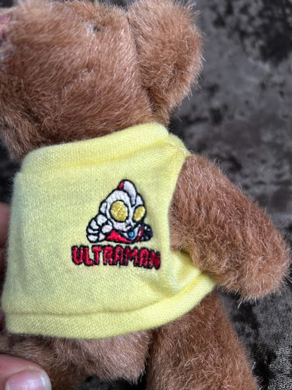 Rare Vintage🧸🇯🇵ตุ๊กตาหมี Teddy Bear x Ultraman งานสะสมเก่าเก็บ Banpresto Japan  รูปที่ 2