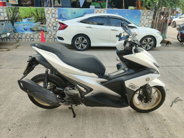 🛵ยังไงก็ขาย AEROX155 ปี 60 เครื่องดี สีสวย สตาร์ทมือ กุญแจรีโมท ขายตามสภาพ  เล่มชุดโอนครบ+เปลี่ยนถ่ายน้ำมันเครื่องฟรี ส่งฟรี30กม. รูปที่ 3