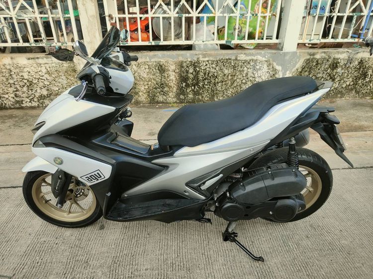 🛵ยังไงก็ขาย AEROX155 ปี 60 เครื่องดี สีสวย สตาร์ทมือ กุญแจรีโมท ขายตามสภาพ  เล่มชุดโอนครบ+เปลี่ยนถ่ายน้ำมันเครื่องฟรี ส่งฟรี30กม. รูปที่ 2