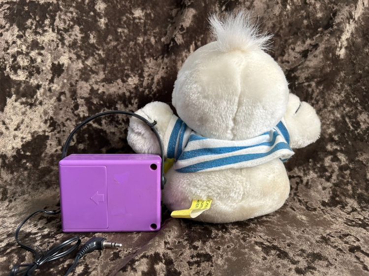 Ultra Rare - ลำโพงเป็ด Sanrio Vintage  - Ahiru no Kairu - ยุค 90s ป้ายเหลืองครบ 🦆 รูปที่ 2