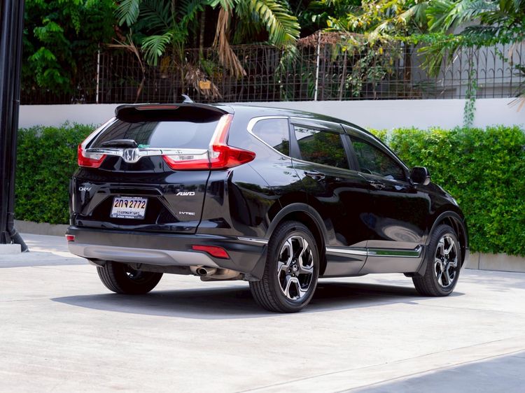 Honda CR-V 2017 2.4 EL 4WD Utility-car เบนซิน ไม่ติดแก๊ส เกียร์อัตโนมัติ ดำ รูปที่ 4