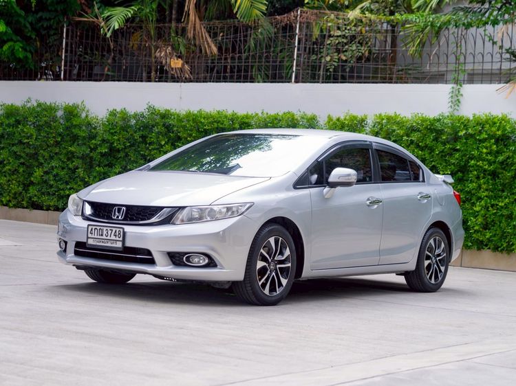 Honda Civic 2015 1.8 E i-VTEC Sedan เบนซิน ไม่ติดแก๊ส เกียร์อัตโนมัติ บรอนซ์เงิน รูปที่ 3