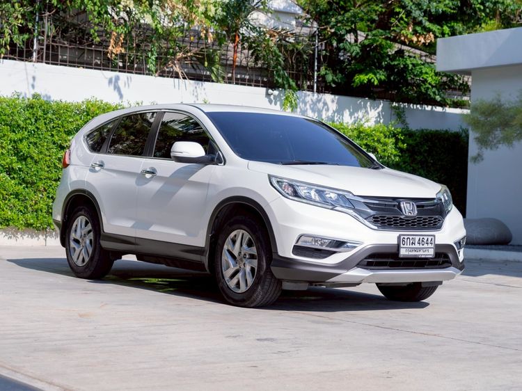 รถ Honda CR-V 2.0 E 4WD สี ขาว
