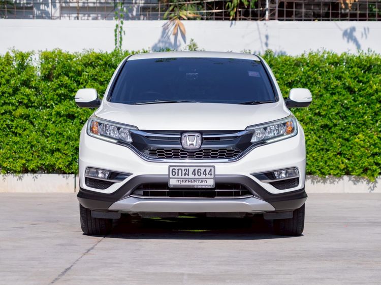 Honda CR-V 2017 2.0 E 4WD Utility-car เบนซิน ไม่ติดแก๊ส เกียร์อัตโนมัติ ขาว รูปที่ 2