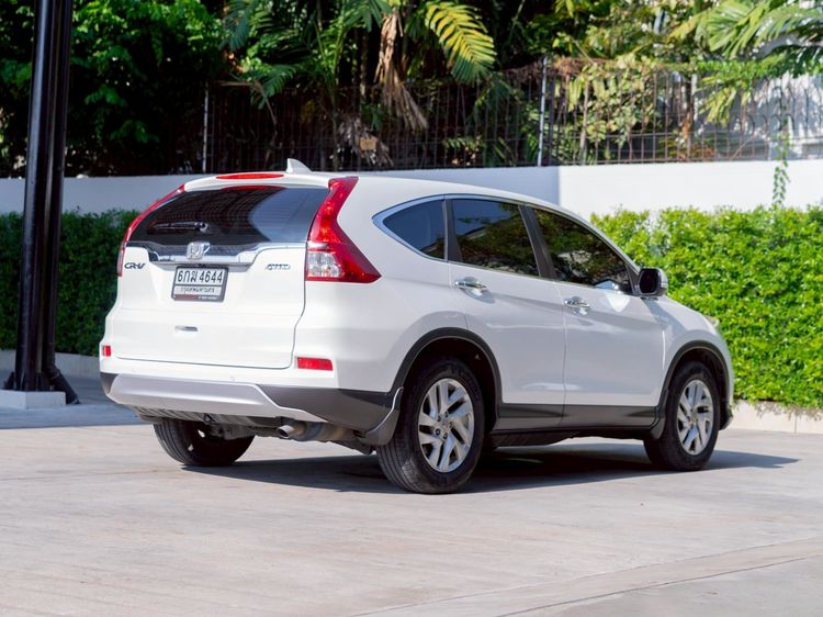 Honda CR-V 2017 2.0 E 4WD Utility-car เบนซิน ไม่ติดแก๊ส เกียร์อัตโนมัติ ขาว รูปที่ 4