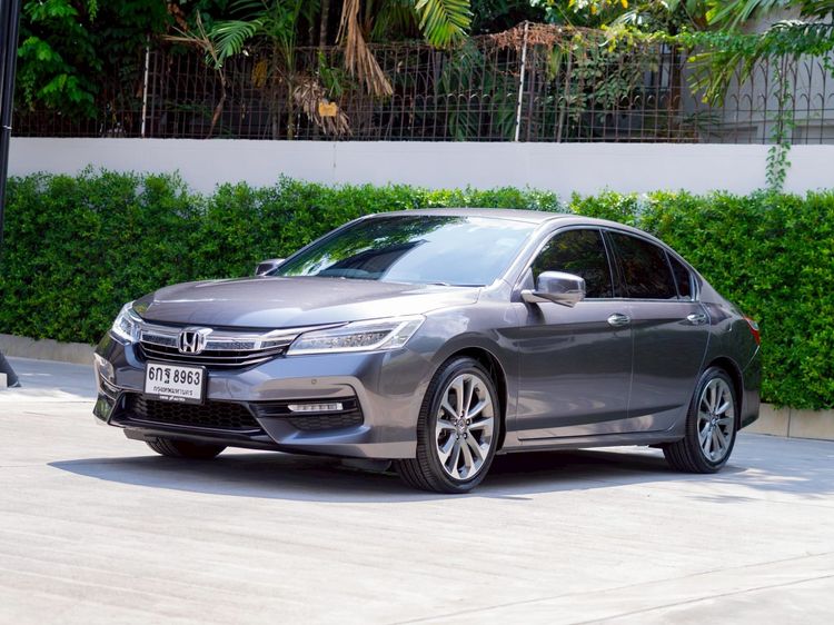 Honda Accord 2017 2.0 EL Sedan เบนซิน ไม่ติดแก๊ส เกียร์อัตโนมัติ เทา รูปที่ 3