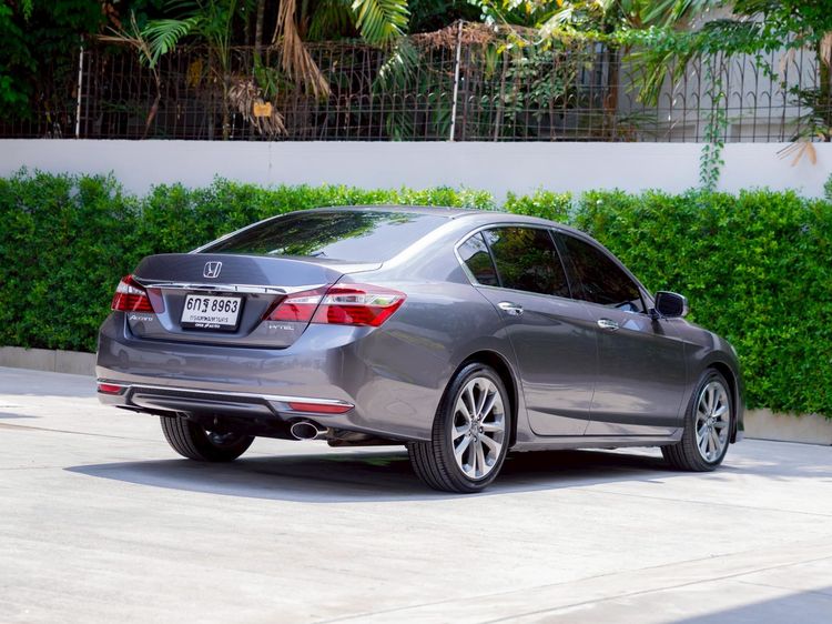 Honda Accord 2017 2.0 EL Sedan เบนซิน ไม่ติดแก๊ส เกียร์อัตโนมัติ เทา รูปที่ 4