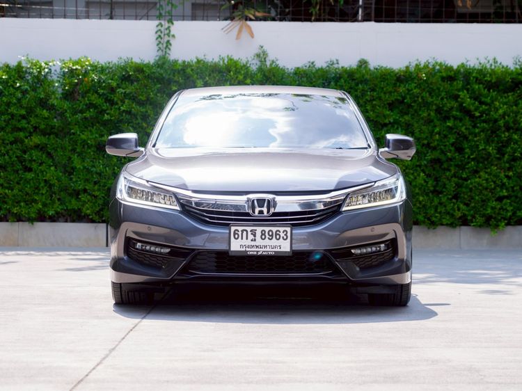 Honda Accord 2017 2.0 EL Sedan เบนซิน ไม่ติดแก๊ส เกียร์อัตโนมัติ เทา รูปที่ 2