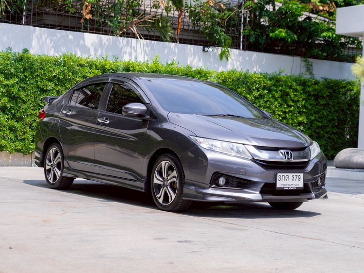 Honda City 2014 1.5 Sv i-VTEC Sedan เบนซิน ไม่ติดแก๊ส เกียร์อัตโนมัติ เทา