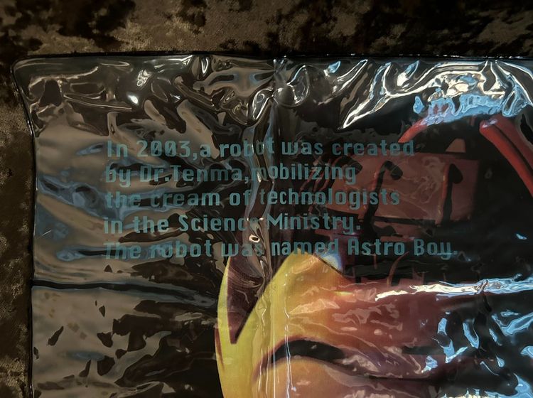 🚀 Rare Item - Astro Boy Inflatable Air Cushion -1998 Vintage - Banpresto x Tezuka Productions 🚀 รูปที่ 3