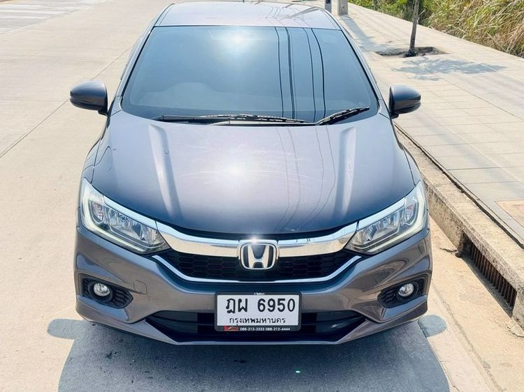 Honda City 2018 1.5 V i-VTEC Sedan เบนซิน ไม่ติดแก๊ส เกียร์อัตโนมัติ เทา รูปที่ 2