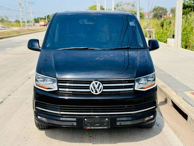 Volkswagen Caravelle 2019 2.0 TDi Van ดีเซล ไม่ติดแก๊ส เกียร์อัตโนมัติ ดำ รูปที่ 2