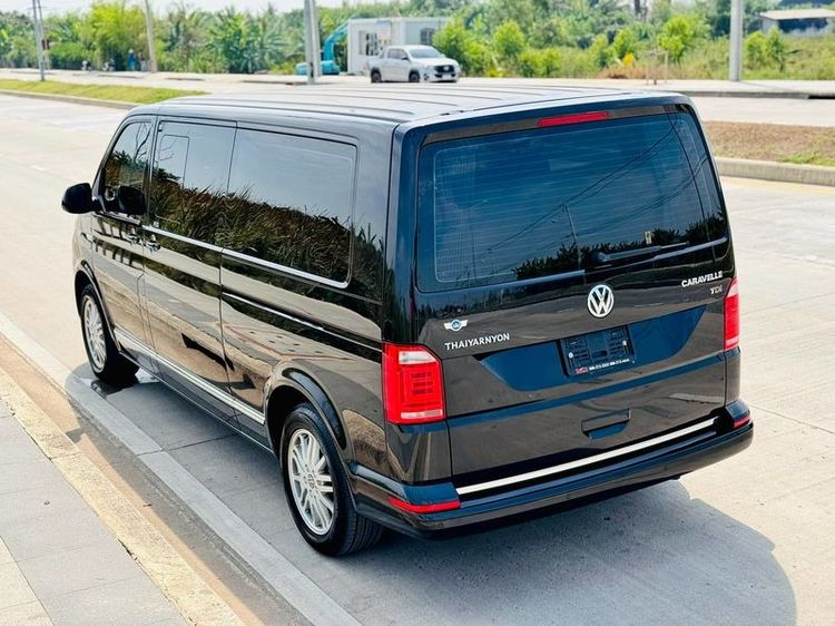 Volkswagen Caravelle 2019 2.0 TDi Van ดีเซล ไม่ติดแก๊ส เกียร์อัตโนมัติ ดำ รูปที่ 4