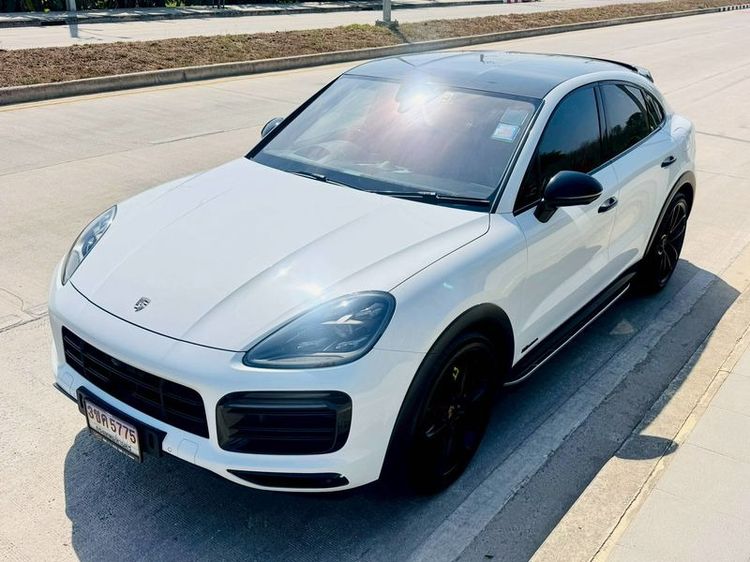 รถ Porsche Cayenne 3.0 S Hybrid สี เทา