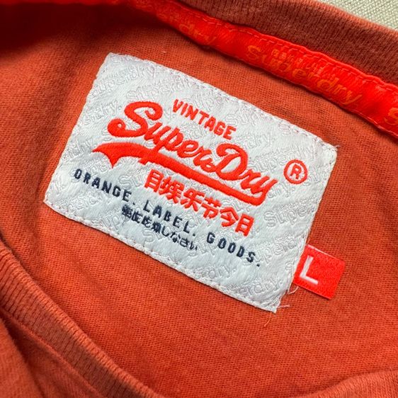 เสื้อยืด SuperDry​ Size L รูปที่ 8