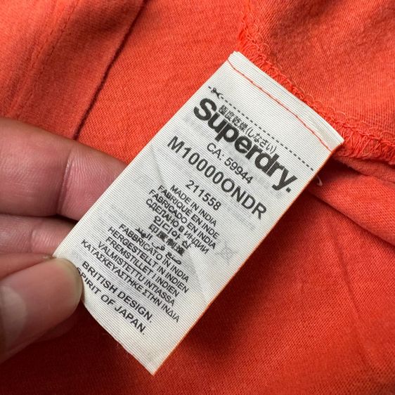 เสื้อยืด SuperDry​ Size L รูปที่ 4