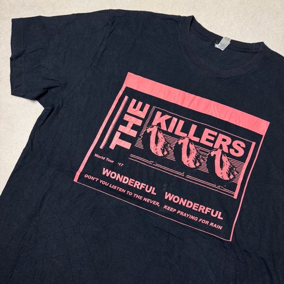 เสื้อยืด The Killers Size L รูปที่ 3