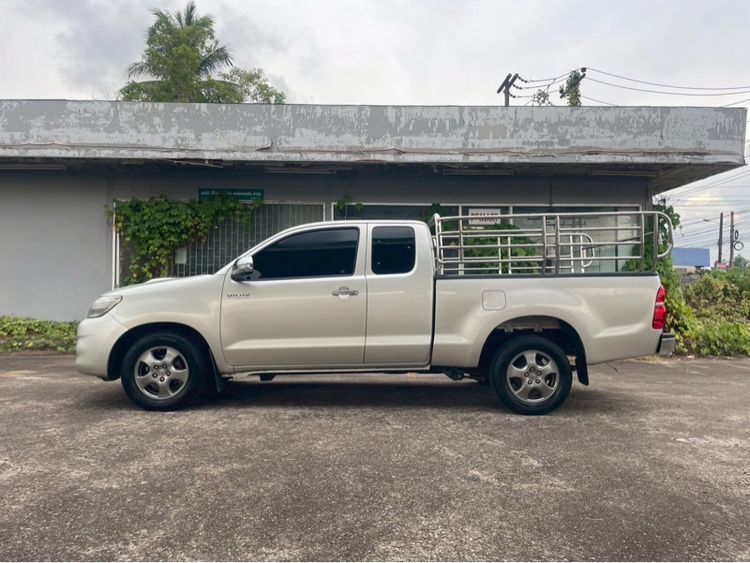 Toyota Hilux Vigo Champ 2014 Smart Cab 2.5 E Pickup ดีเซล เกียร์ธรรมดา เงิน รูปที่ 4