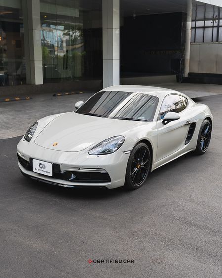 รถ Porsche 718 2.0 Cayman สี เทา