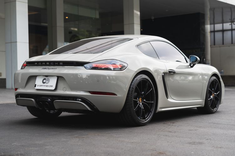 Porsche 718 2020 2.0 Cayman Sedan เบนซิน ไม่ติดแก๊ส เกียร์อัตโนมัติ เทา รูปที่ 3