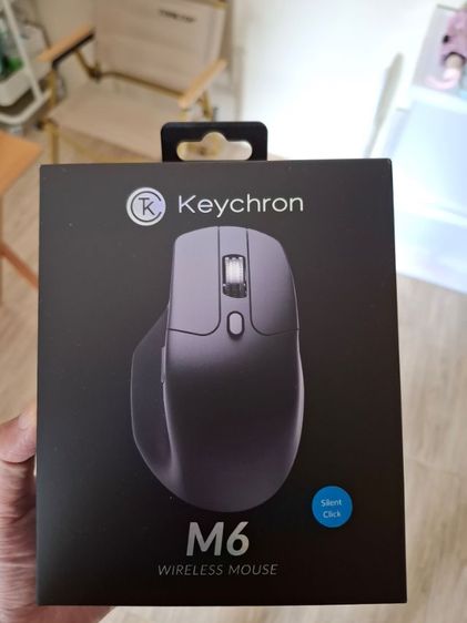 Keychron M6 wireless mouse พร้อมกระเป๋า