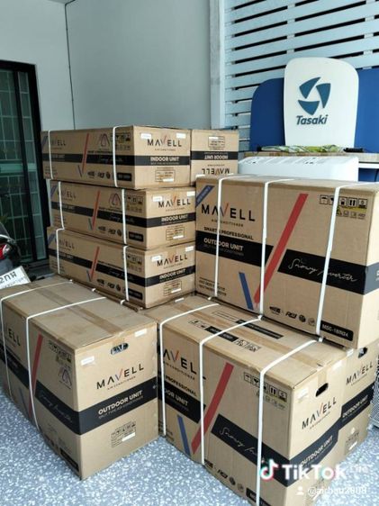 แอร์ติดผนัง เป็นระบบอินเวอร์เตอร์ อื่นๆ จัดโปรราคาถูกสุดๆ mavell inverter 13,000 BTU ราคาตัวเครื่องครบชุด 7,900 บาทเท่านั้น