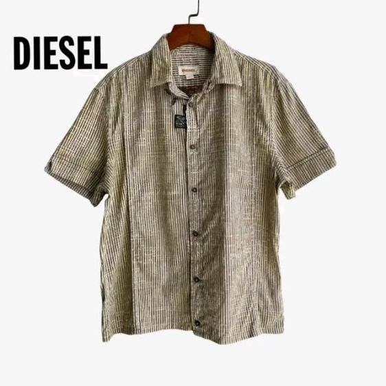 น้ำตาล แขนสั้น เสื้อทีเชิ้ต อื่นๆ DIESEL SIZE M.