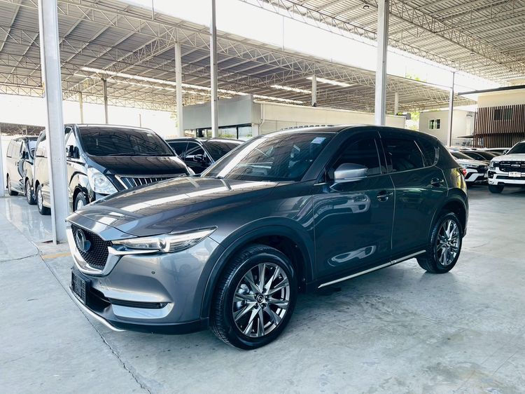 รถ Mazda CX-5 2.5 Turbo SP 4WD สี เทา