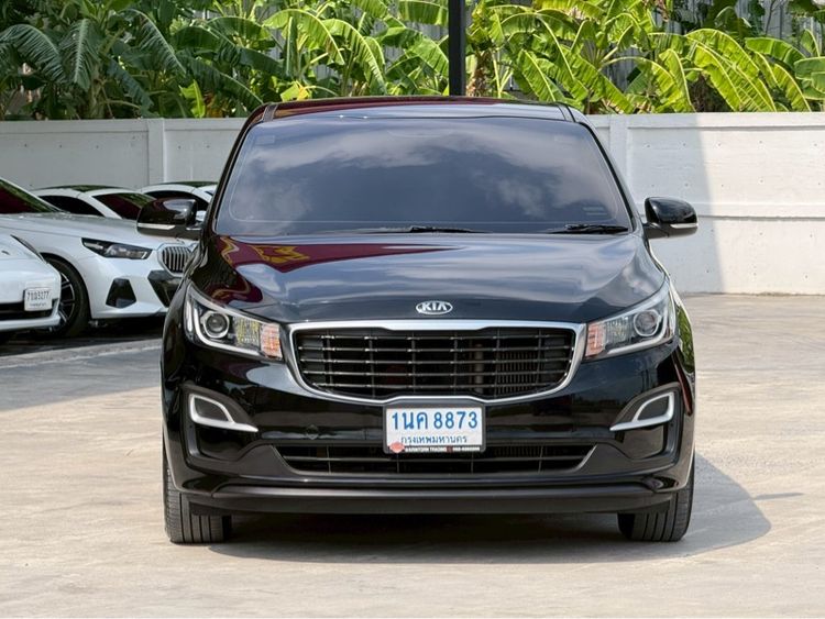 Kia Grand Carnival 2020 2.2 LX Utility-car ดีเซล ไม่ติดแก๊ส เกียร์อัตโนมัติ ดำ รูปที่ 2