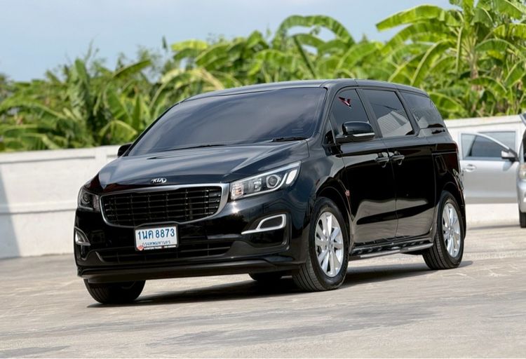 Kia Grand Carnival 2020 2.2 LX Utility-car ดีเซล ไม่ติดแก๊ส เกียร์อัตโนมัติ ดำ รูปที่ 3