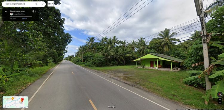 ขายที่ดินพร้อมสิ่งปลูกสร้าง ต.ตากแดด อ.เมือง จ.ชุมพร