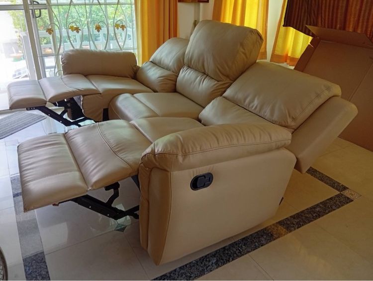 โซฟา SB Design Square 3 ที่นั่ง รุ่น Soly สีเบจ (217x95x98 ซม.) รูปที่ 2