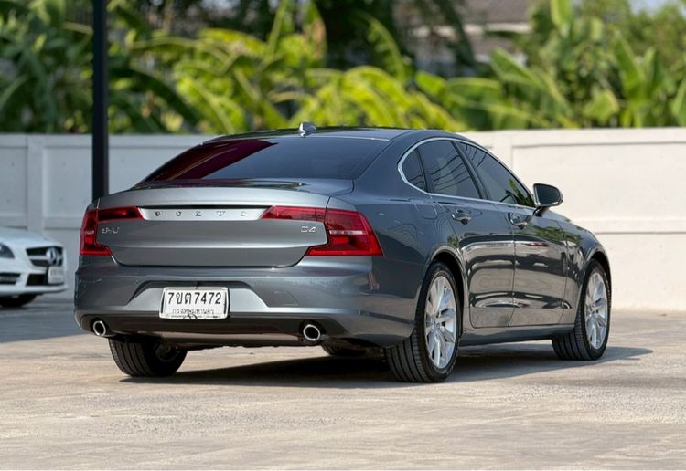 Volvo S90 2017 2.0 D4 Momentum Sedan ดีเซล ไม่ติดแก๊ส เกียร์อัตโนมัติ เทา รูปที่ 4
