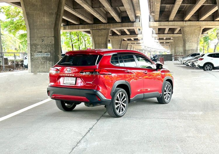 Toyota Corolla Cross 2021 1.8 Hybrid Premium Modellista Utility-car ไฮบริด ไม่ติดแก๊ส เกียร์อัตโนมัติ แดง รูปที่ 2