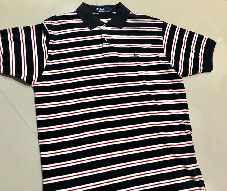 ลดราคา POLO ของแท้ เสื้อยืด มีปก มือสอง สภาพดี รูปที่ 10