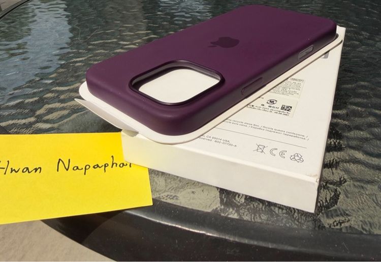 เคสซิลิโคน iPhone 16 Pro Max ของแท้ รูปที่ 4