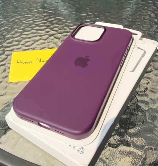เคสซิลิโคน iPhone 16 Pro Max ของแท้ รูปที่ 2
