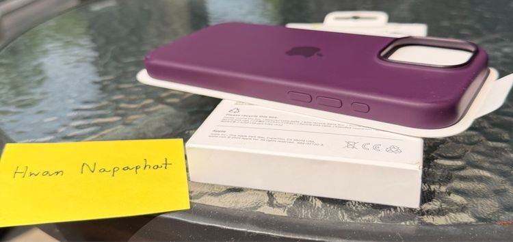 เคสซิลิโคน iPhone 16 Pro Max ของแท้ รูปที่ 6