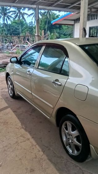 Toyota Altis 2003 1.6 E Sedan เบนซิน ไม่ติดแก๊ส เกียร์อัตโนมัติ บรอนซ์ทอง รูปที่ 3