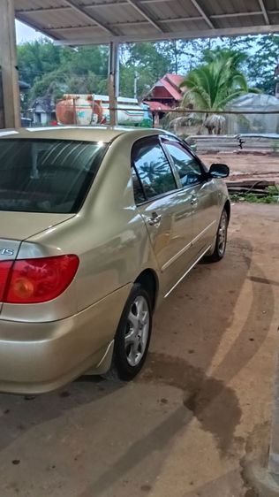 Toyota Altis 2003 1.6 E Sedan เบนซิน ไม่ติดแก๊ส เกียร์อัตโนมัติ บรอนซ์ทอง รูปที่ 2