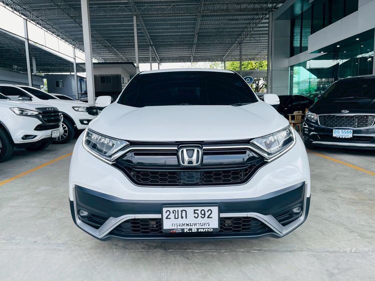 Honda CR-V 2021 2.4 S Utility-car เบนซิน ไม่ติดแก๊ส เกียร์อัตโนมัติ ขาว รูปที่ 2