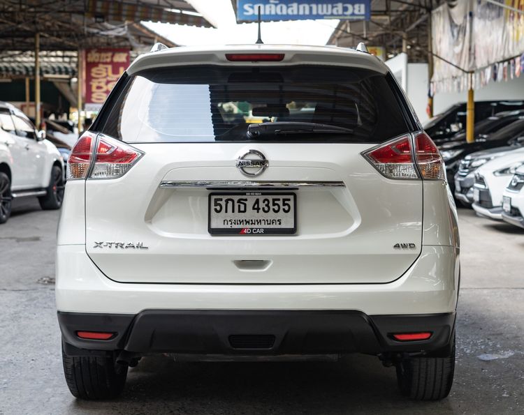 Nissan X-Trail 2016 2.0 V 4WD Utility-car เบนซิน ไม่ติดแก๊ส เกียร์อัตโนมัติ ขาว รูปที่ 4