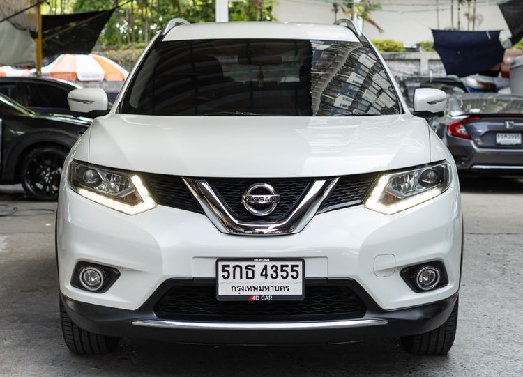 Nissan X-Trail 2016 2.0 V 4WD Utility-car เบนซิน ไม่ติดแก๊ส เกียร์อัตโนมัติ ขาว
