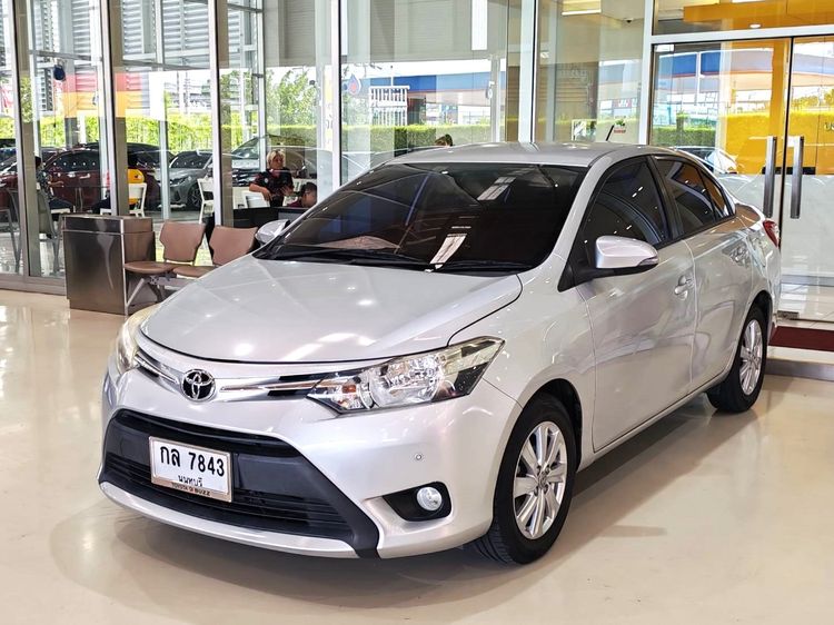 Toyota Vios 2015 1.5 E Sedan เบนซิน ไม่ติดแก๊ส เกียร์อัตโนมัติ บรอนซ์เงิน รูปที่ 3