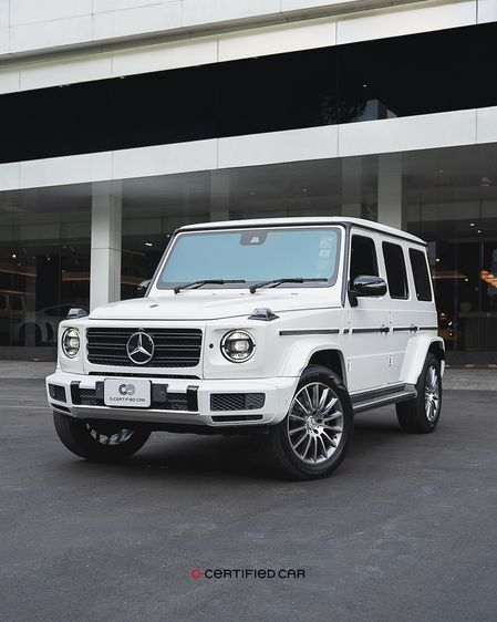Mercedes-Benz G-Class 2022 G400 Utility-car ดีเซล ไม่ติดแก๊ส เกียร์อัตโนมัติ ขาว