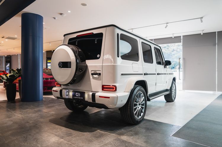 Mercedes-Benz G-Class 2022 G400 Utility-car ดีเซล ไม่ติดแก๊ส เกียร์อัตโนมัติ ขาว รูปที่ 3