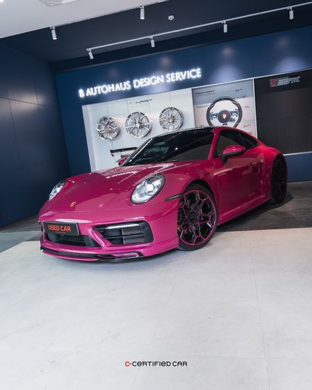 Porsche 911 Carrera S 2023 3.0 PDK Sedan เบนซิน ไม่ติดแก๊ส เกียร์อัตโนมัติ ชมพู รูปที่ 2