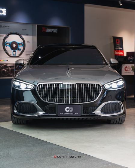 Mercedes-Benz S-Class 2024 S580e Sedan ปลั๊กอินไฮบริด (PHEV) ไม่ติดแก๊ส เกียร์อัตโนมัติ ดำ รูปที่ 3